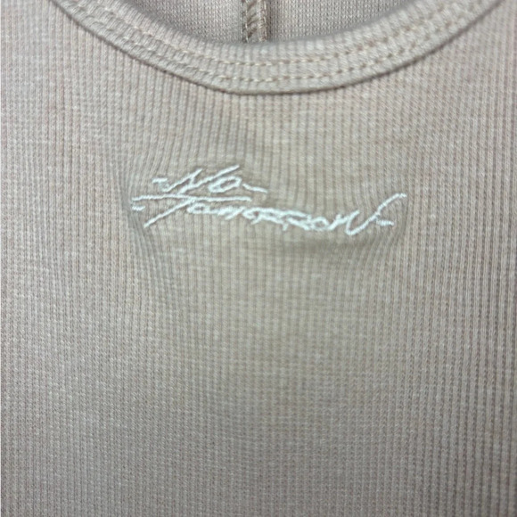 NWT Civil Regime No Tomorrow Dress Womens Dusty Rose Racerback Maxi Bodycon Med - Picture 2 of 9